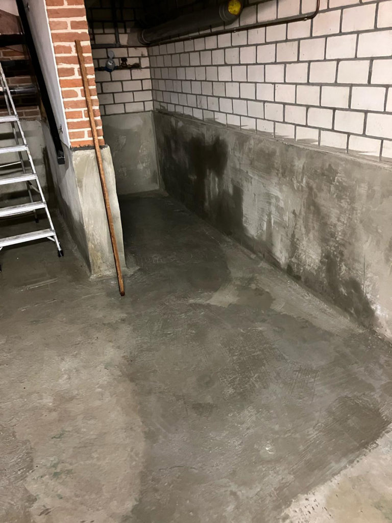 drie kelders met waterproblemen